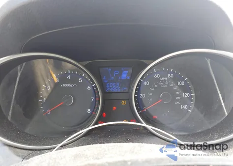 2010 Hyundai Tucson Gls z USA, uszkodzony, nr VIN KM8JUCAC5AU082266